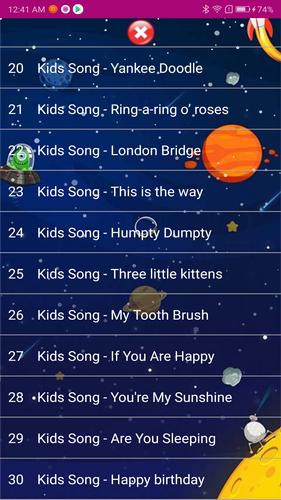 Kids Song應用截圖第3張