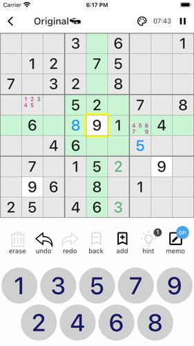 All Sudoku - 5 kinds of sudoku Schermafbeelding 2