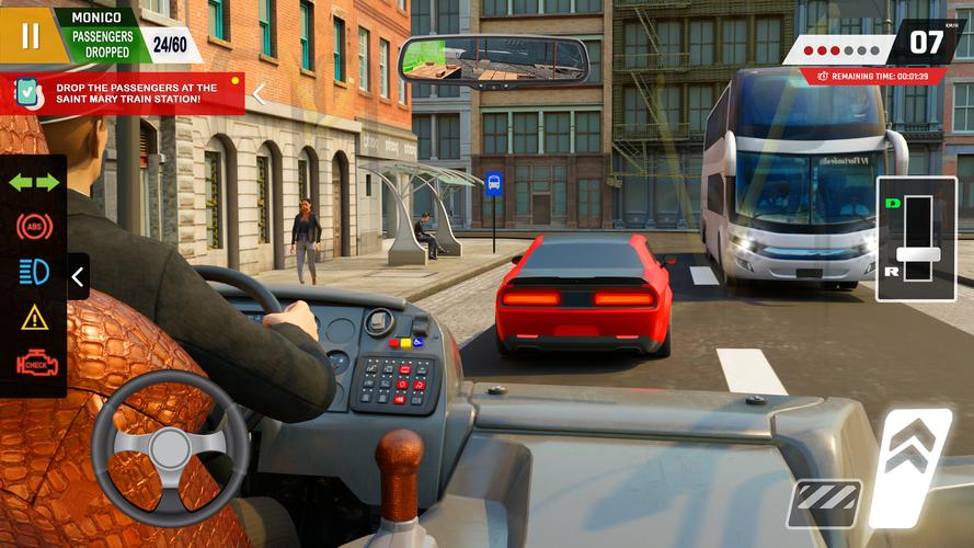 City Bus Simulator : Bus Games Capture d'écran 1