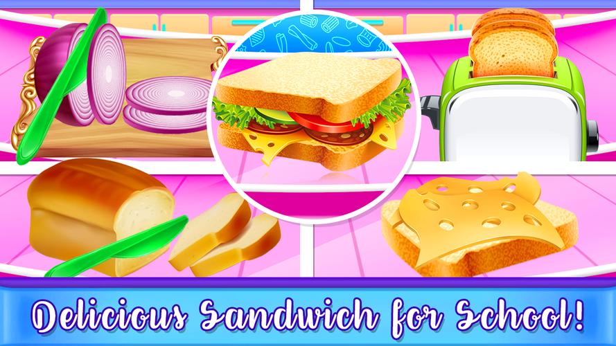 School Toddlers Breakfast Food スクリーンショット 3