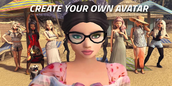 Avakin Life - 3D virtual world Captura de tela 1