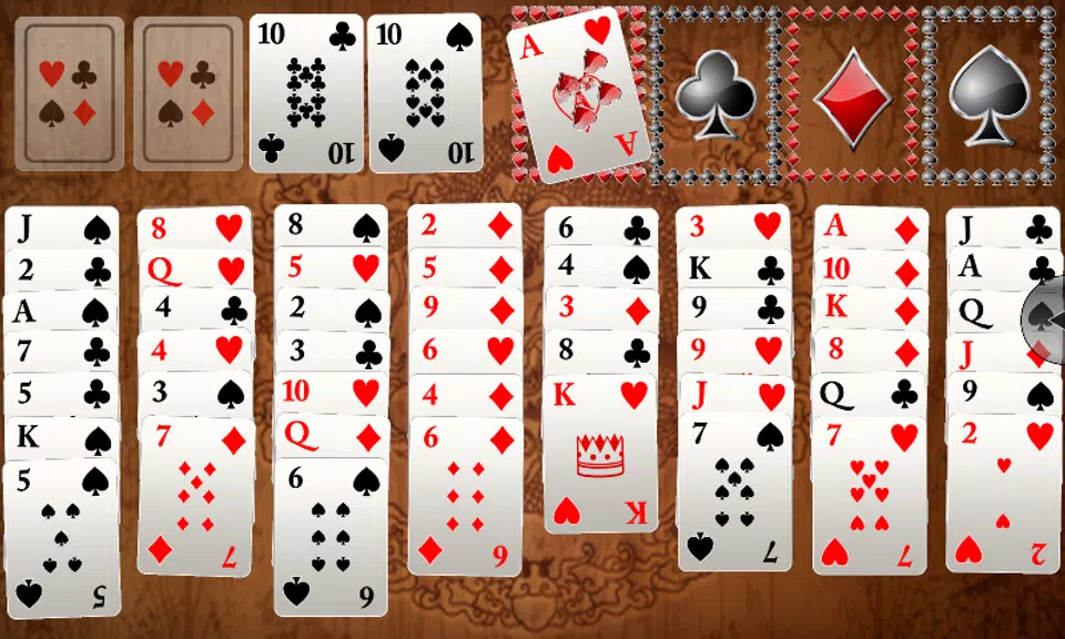 Ultimate FreeCell Solitaire 3D Capture d'écran 1
