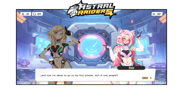 Schermata Astral Raiders 3
