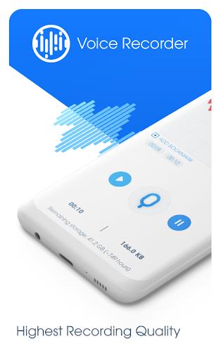 Super Voice Recorder ဖန်သားပြင်ဓာတ်ပုံ 1