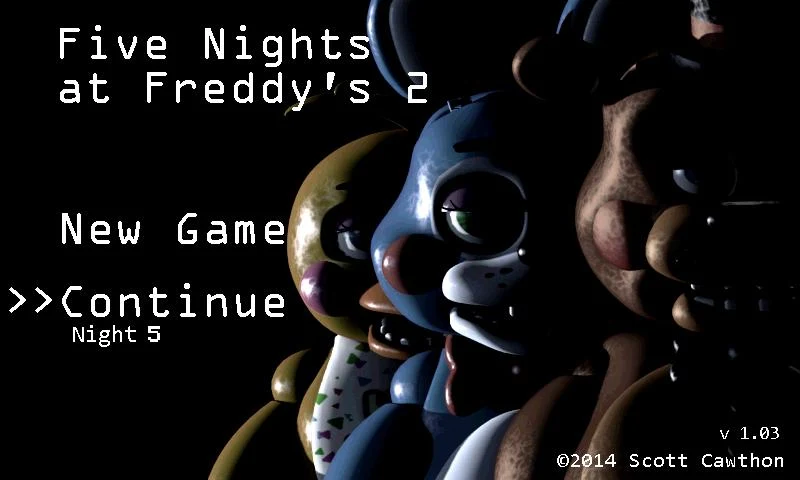 Schermata FNAF 2 : (Five Nights at Freddy) 3