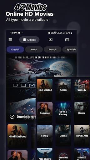 AZmovies: series & movies.應用截圖第1張