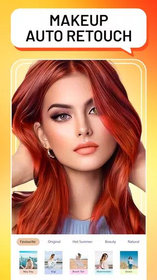 YuFace: Makeup Cam, Face App ภาพหน้าจอ 1