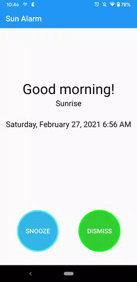 Sun Alarm Ảnh chụp màn hình 4