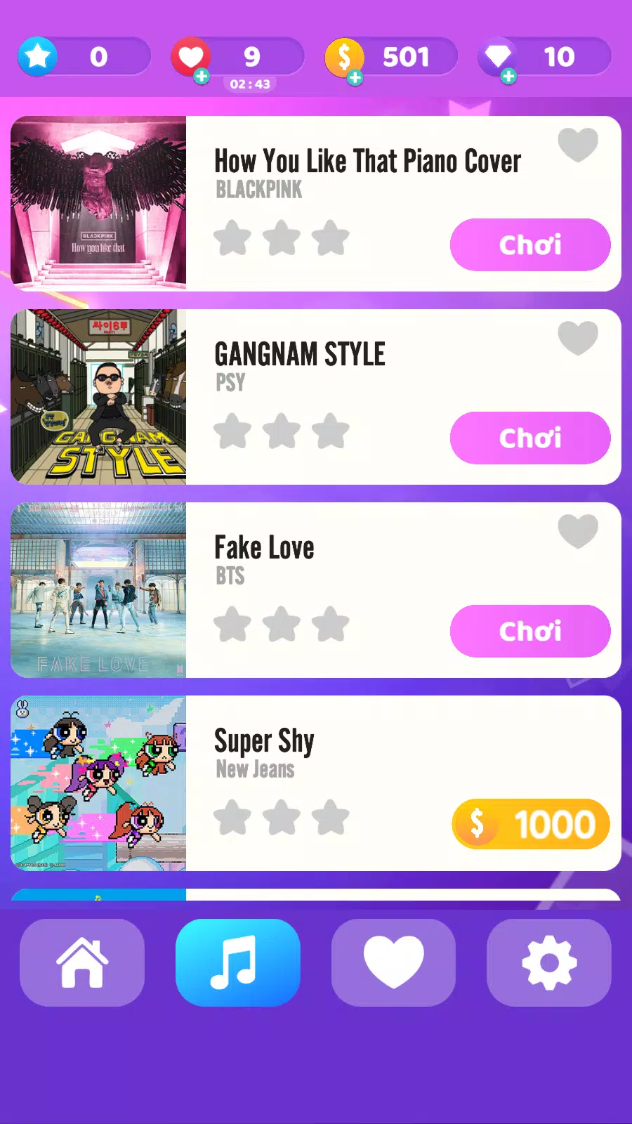 Pink Piano Tiles Kpop 2025應用截圖第1張