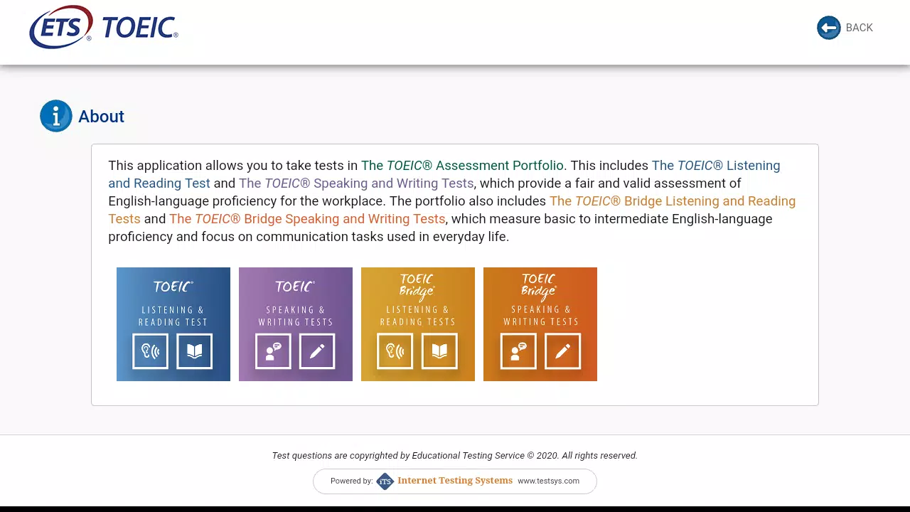 TOEIC Assessments Capture d'écran 2