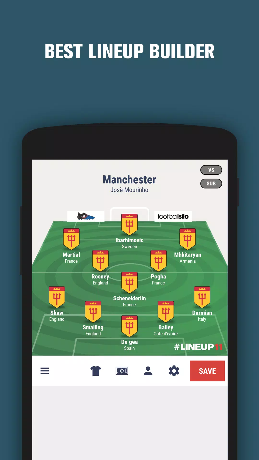 LINEUP11 ภาพหน้าจอ 2