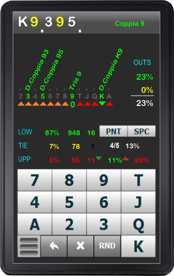 Schermata Rocker Poker Calculator II Free 3