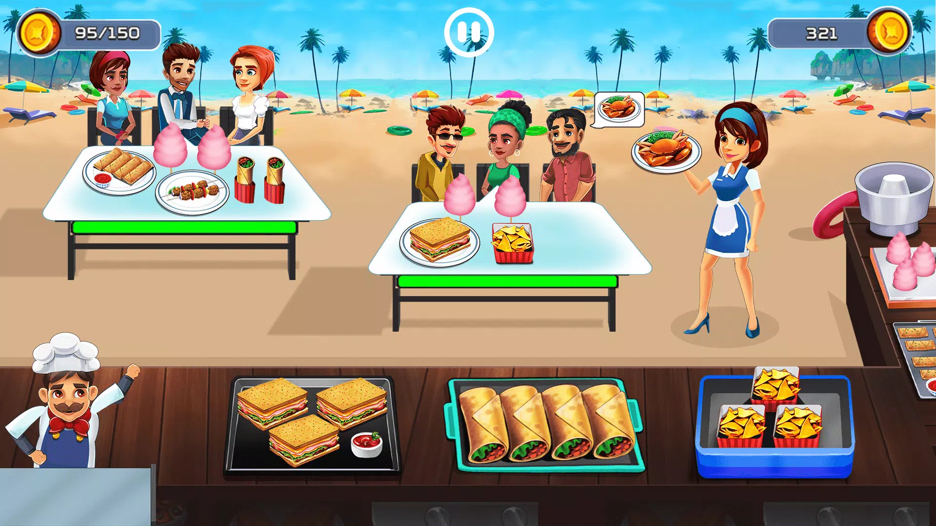 Cooking Cafe - Food Chef Скриншот 4