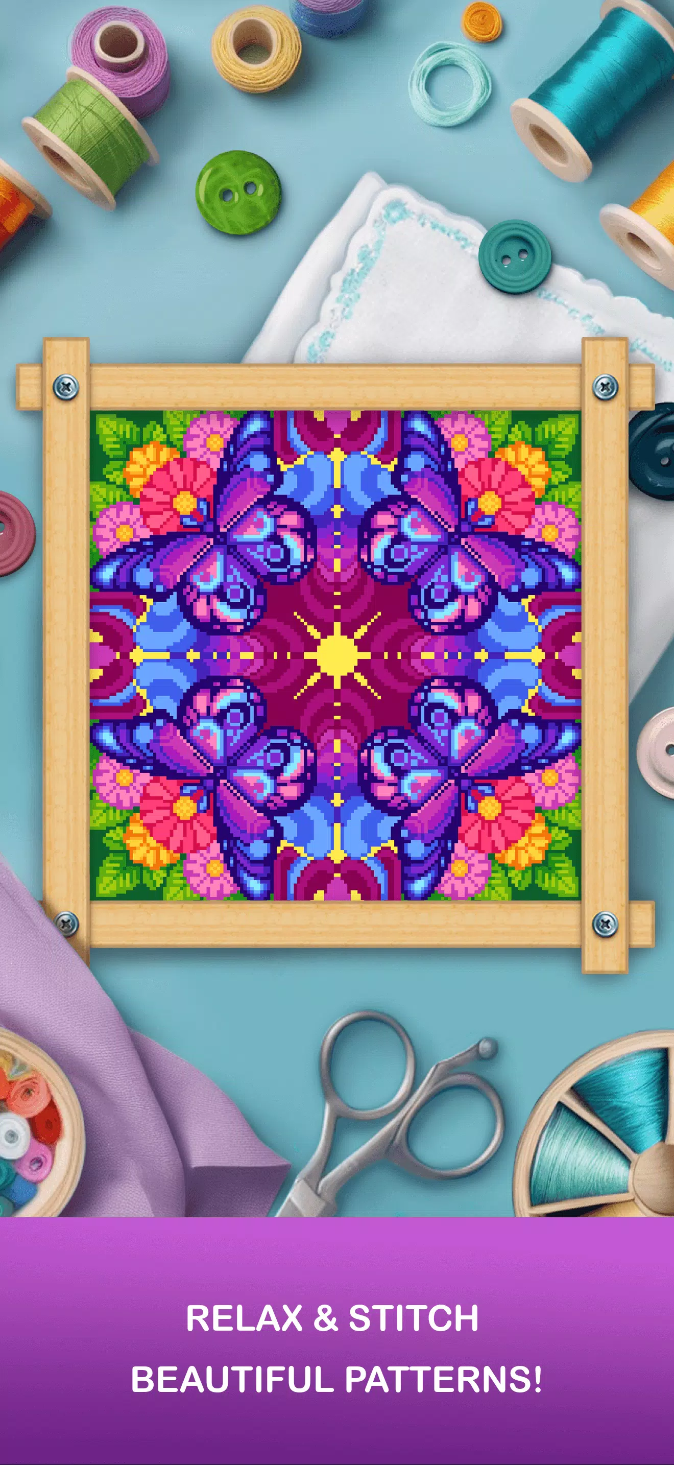 Cross Stitch: Relax & Color Capture d'écran 4