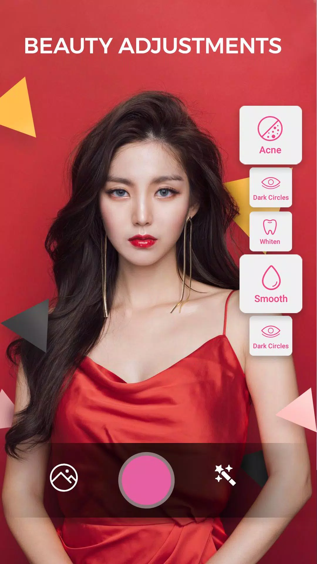 Makeup Camera: Selfie Editor & Beauty Makeup 스크린샷 1