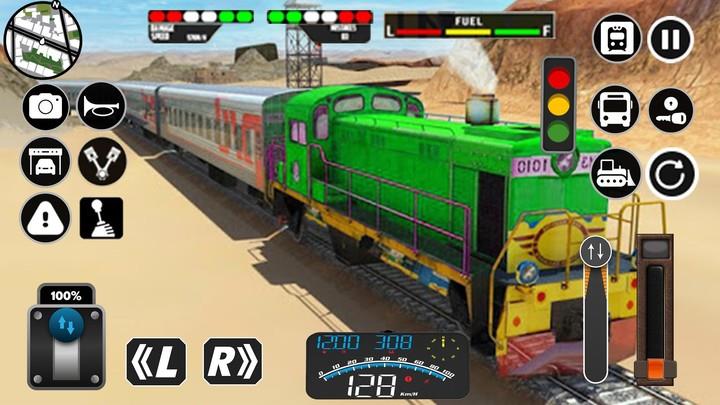 Indian Train Racing Games Ảnh chụp màn hình 4