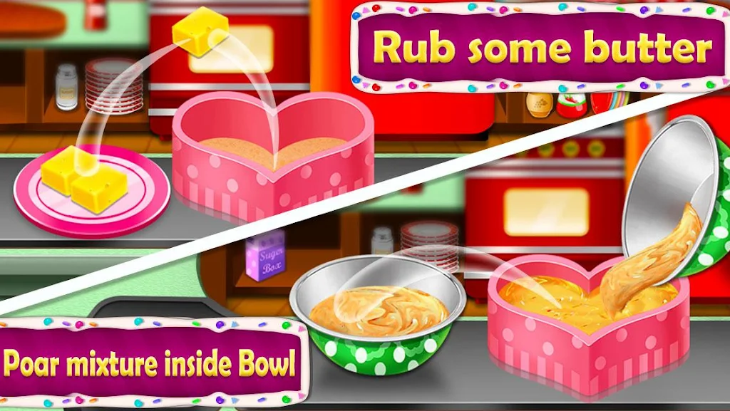 Cake Cooking & Decorate Games Tangkapan skrin 3