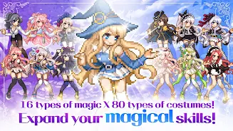 Magical Girl: Idle Pixel Hero Скриншот 2