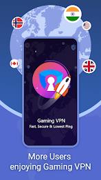 Gaming VPN | Cleaner & Booster Tangkapan skrin 1