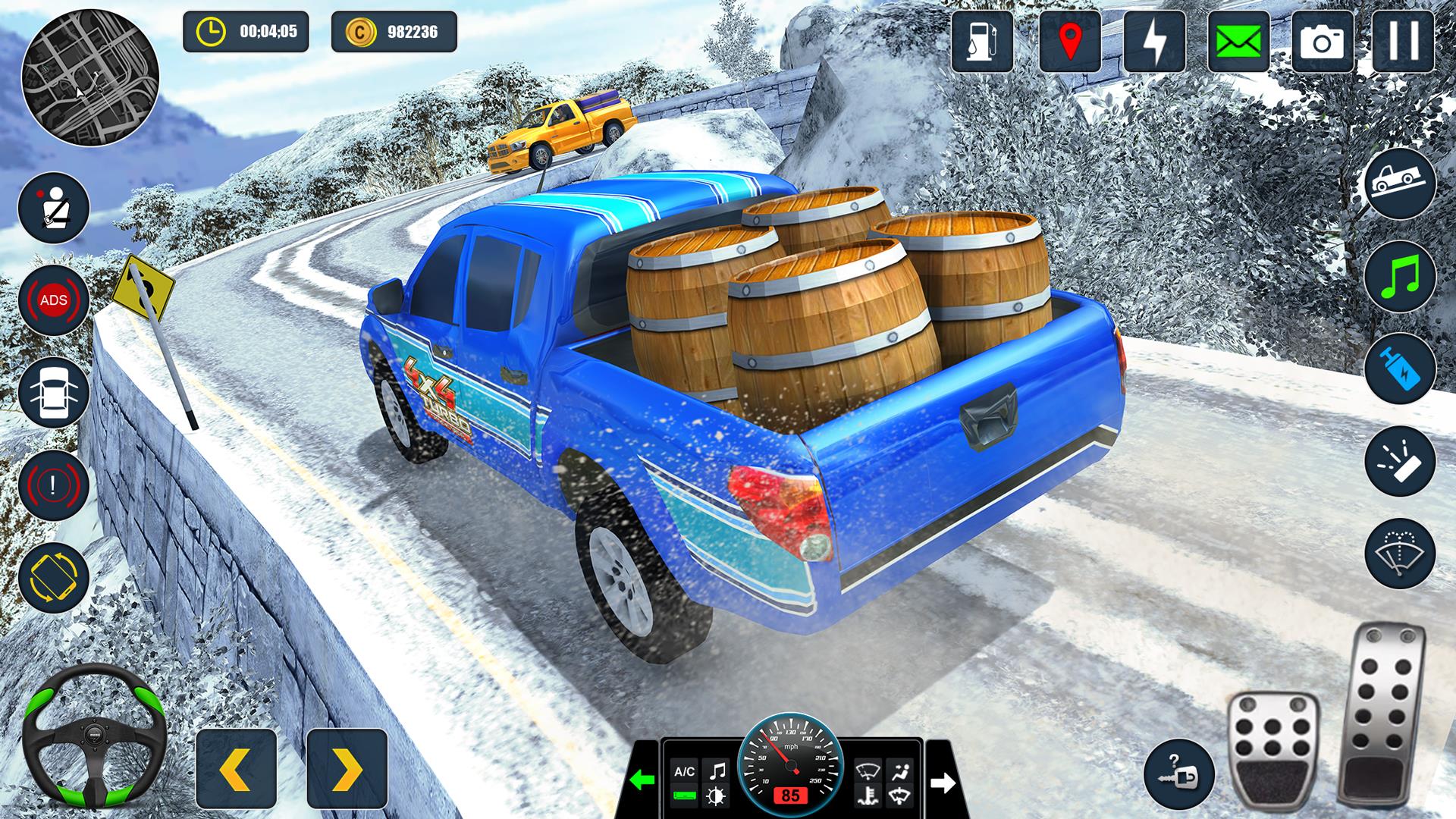 Offroad Pickup Truck Cargo Sim Tangkapan skrin 2