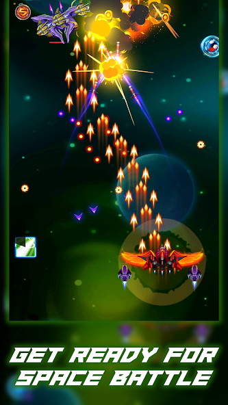 Galaxy Squad: Space Shooter Mod Schermafbeelding 3