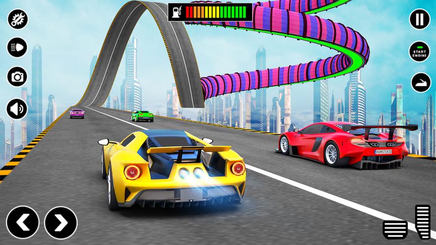 Car Stunt Races 3D: Mega Ramps Captura de pantalla 4