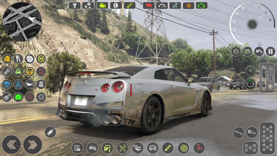 GT-R Car Race: Nissan Dragster Screenshot 3