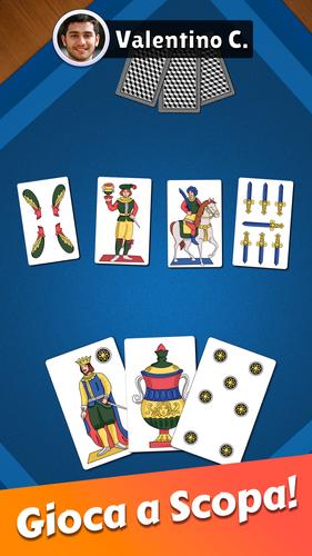 Classic Scopa - Card Game Captura de tela 1