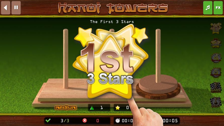 The Hanoi Towers Lite スクリーンショット 2