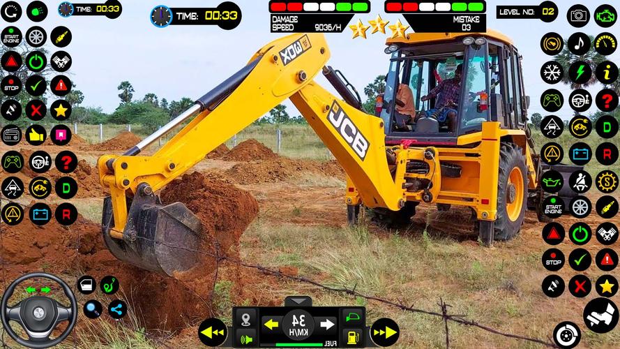 Real Snow Excavator - JCB Ảnh chụp màn hình 2