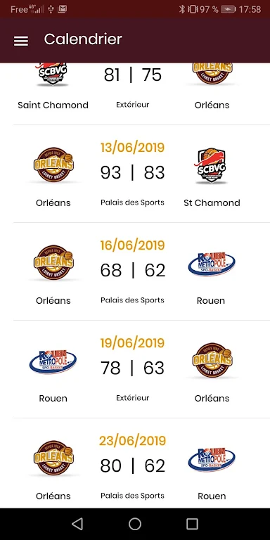 Orléans Loiret Basket - OLB應用截圖第3張