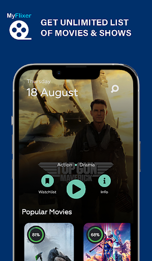 MyFlixer Movie & TV Shows Tangkapan skrin 1