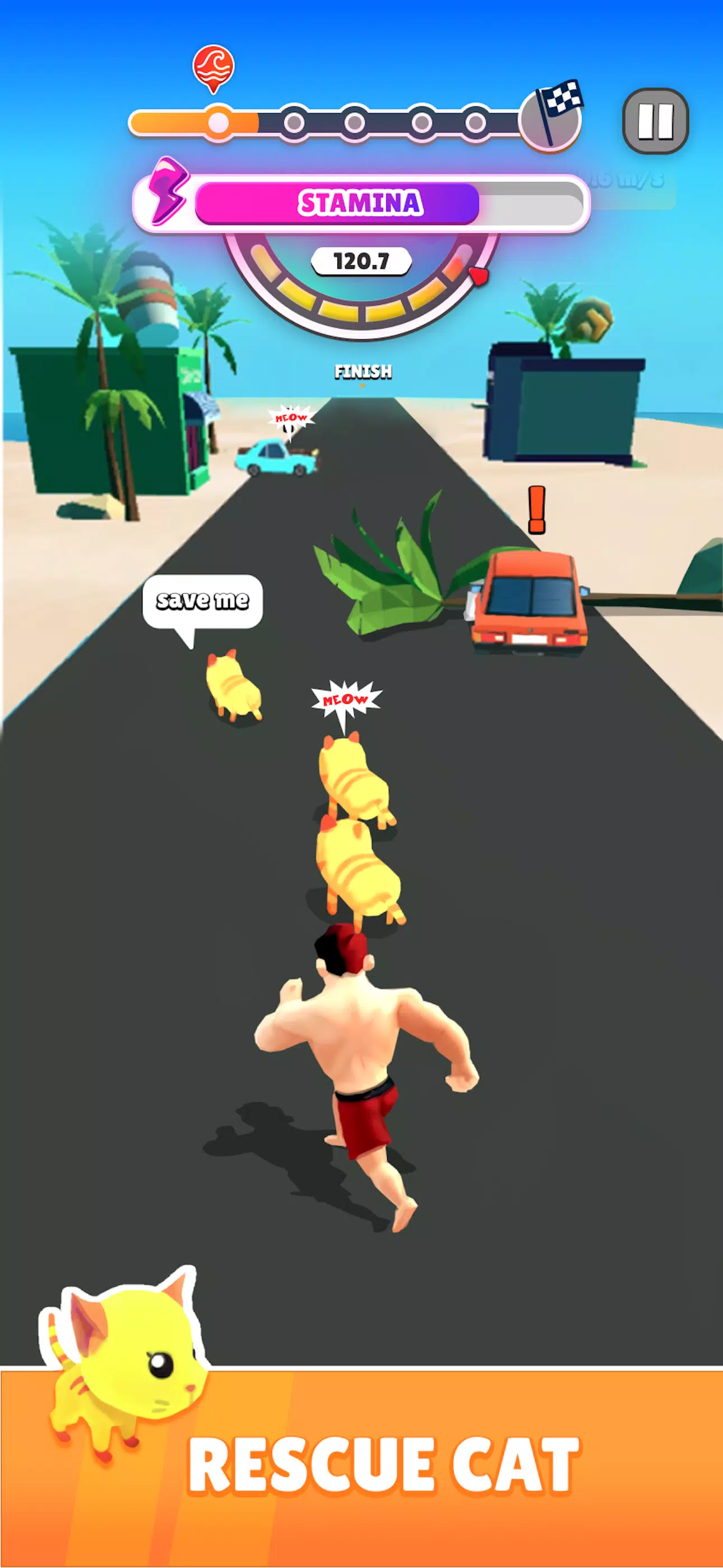 Rescue Run: Save the Cats應用截圖第3張