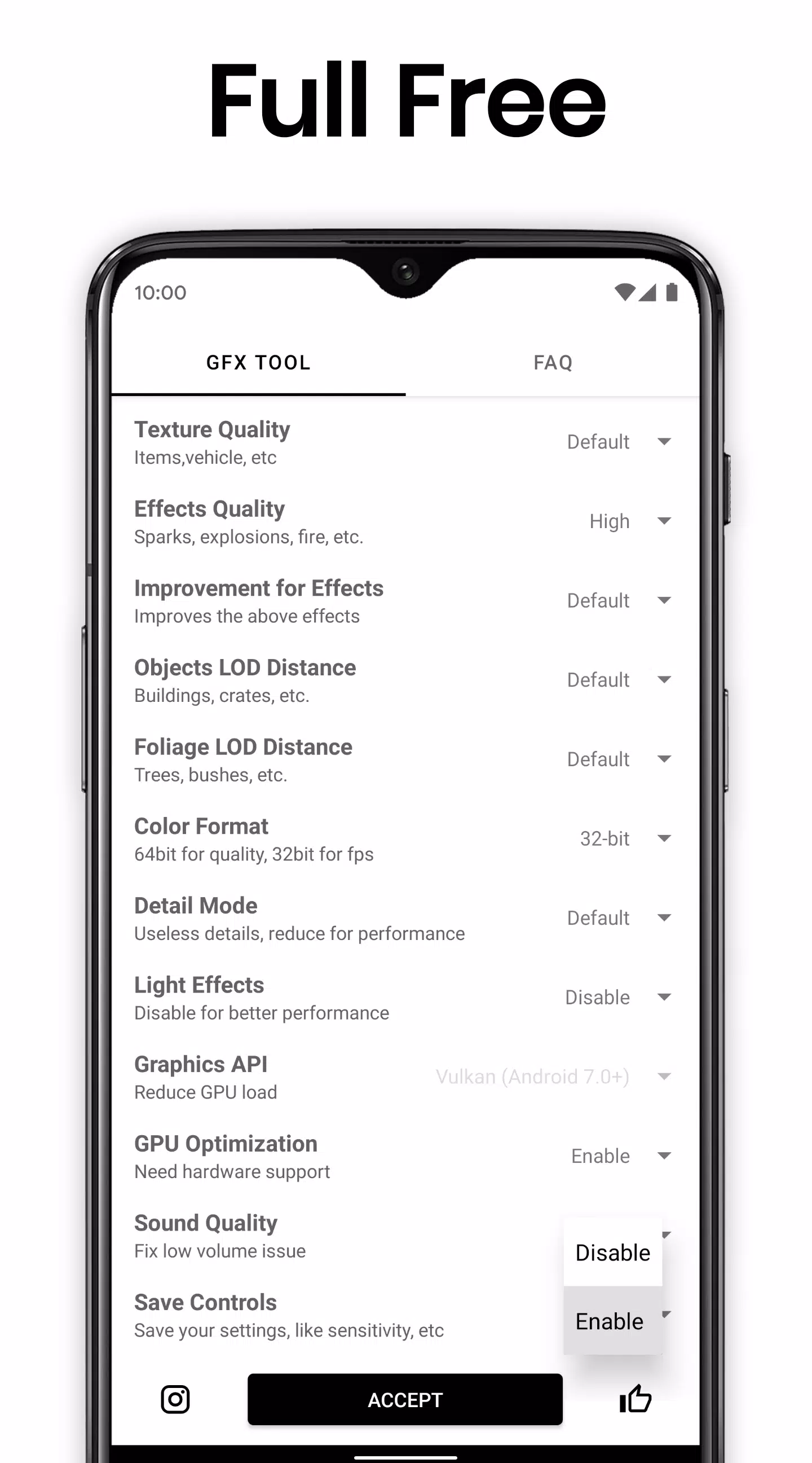 GFX Tool: Launcher & Optimizer スクリーンショット 4