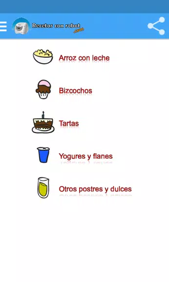 Recetas con robot应用截图第3张