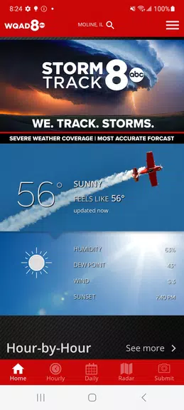 WQAD Storm Track 8 Weather应用截图第1张