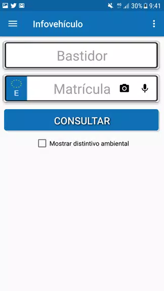 InfovehículoConsultarMatrícula應用截圖第1張