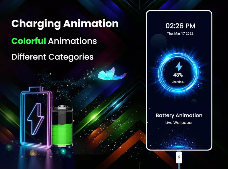 Ultra Fast Charging Animation Capture d'écran 3