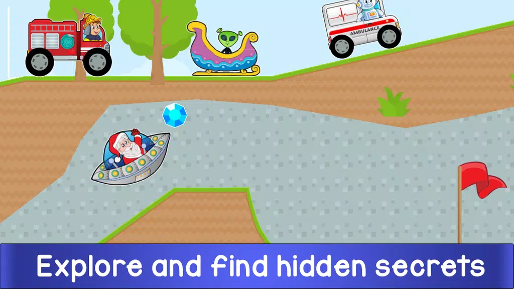 Auto Spiele Kinder Autorennen Screenshot 4