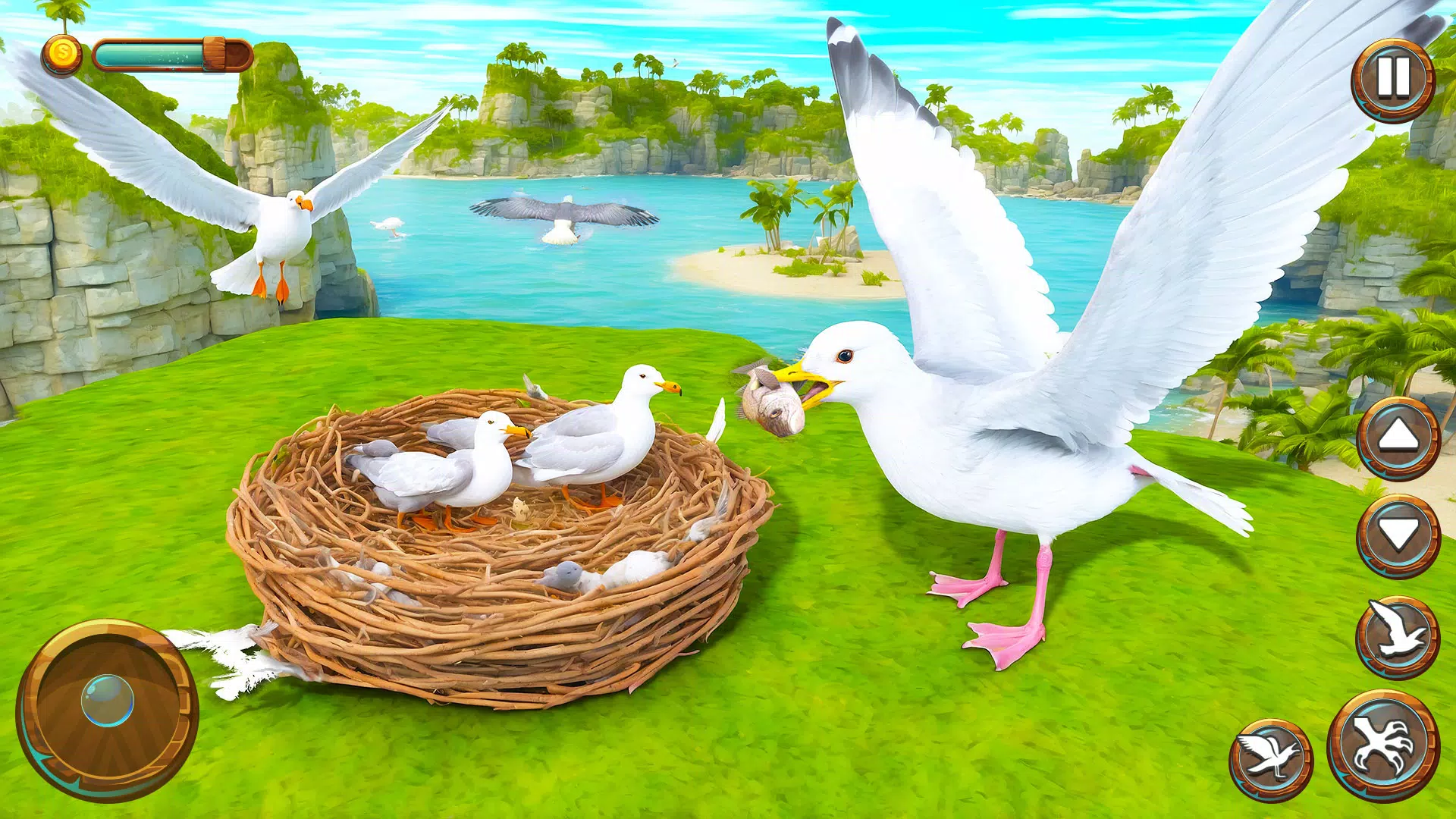 Seagull Bird Life Simulator スクリーンショット 4