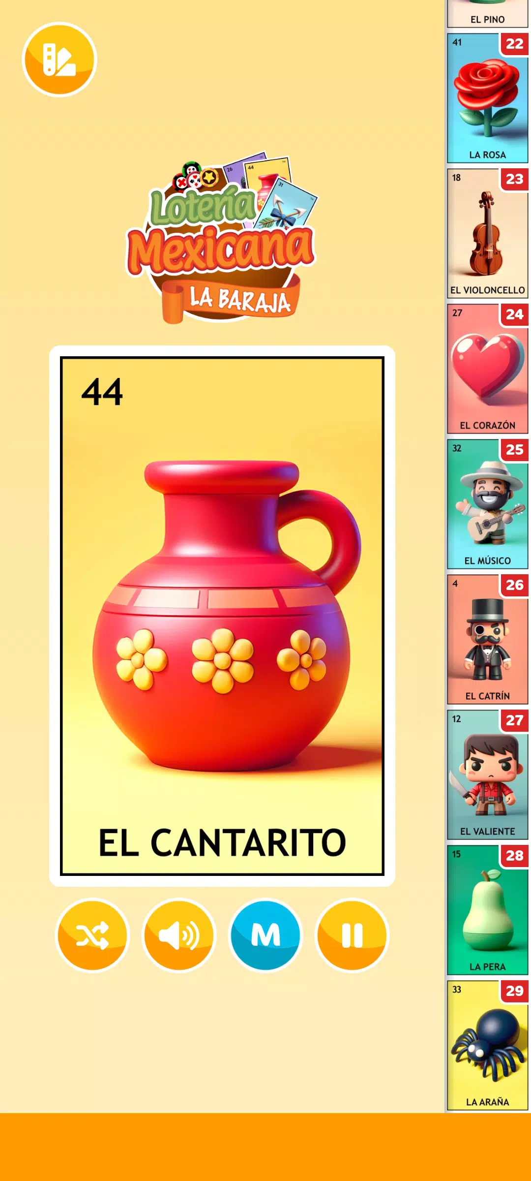 Lotería Mexicana - La Baraja應用截圖第1張