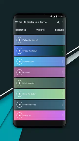 Top 100 Tik Tok Ringtones 스크린샷 2