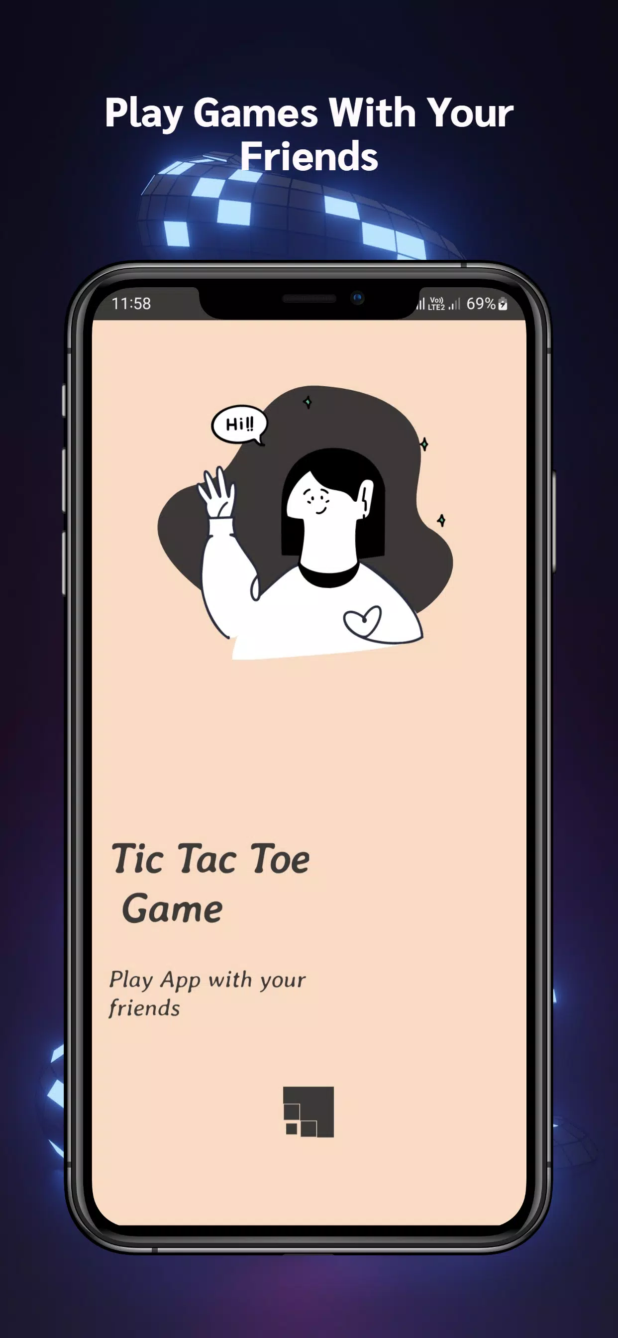 Tic Cross Game ภาพหน้าจอ 1