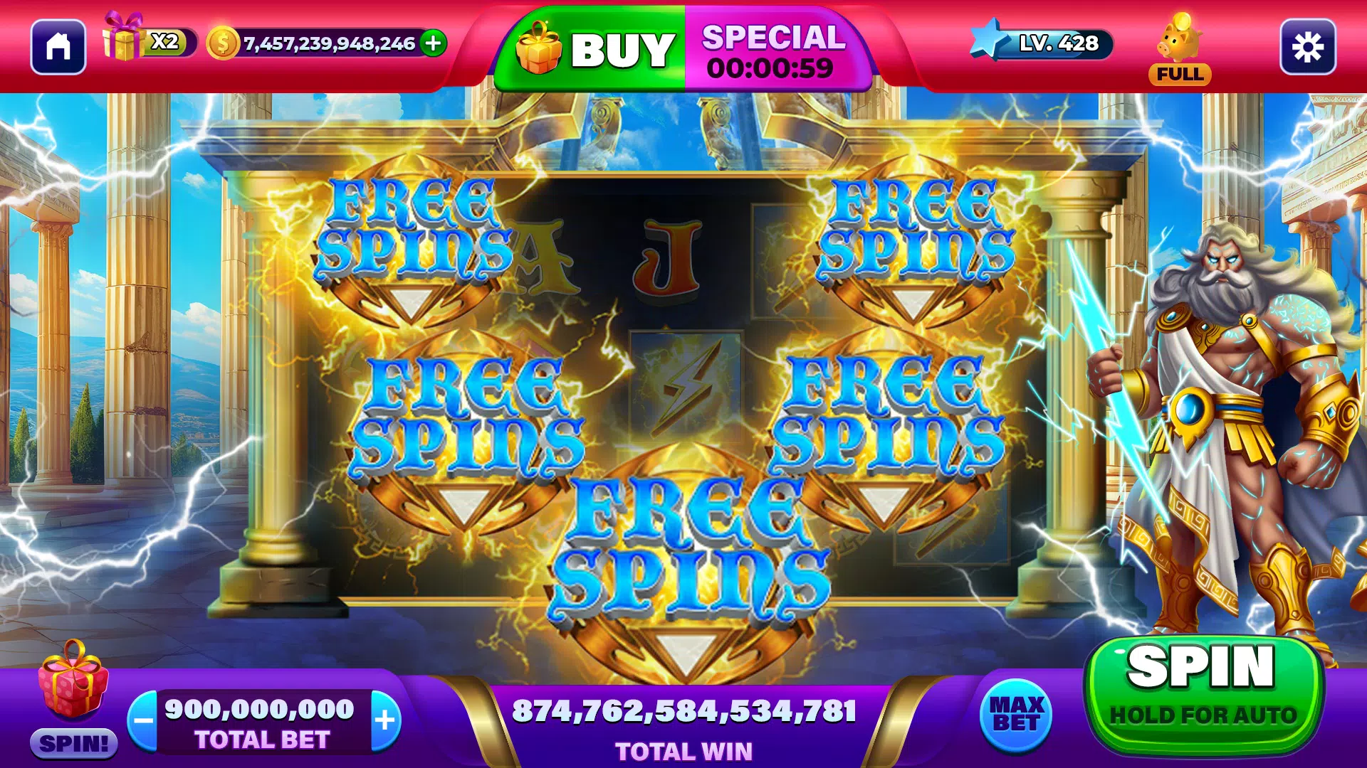 Clover Slots Epic Casino Games ဖန်သားပြင်ဓာတ်ပုံ 2