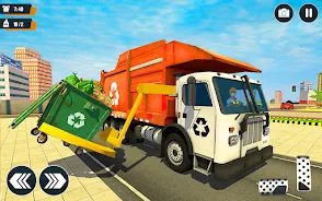 Real Garbage Truck Simulator Screenshot 3