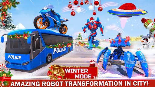 Bus Robot Car War - Robot Game Ảnh chụp màn hình 3