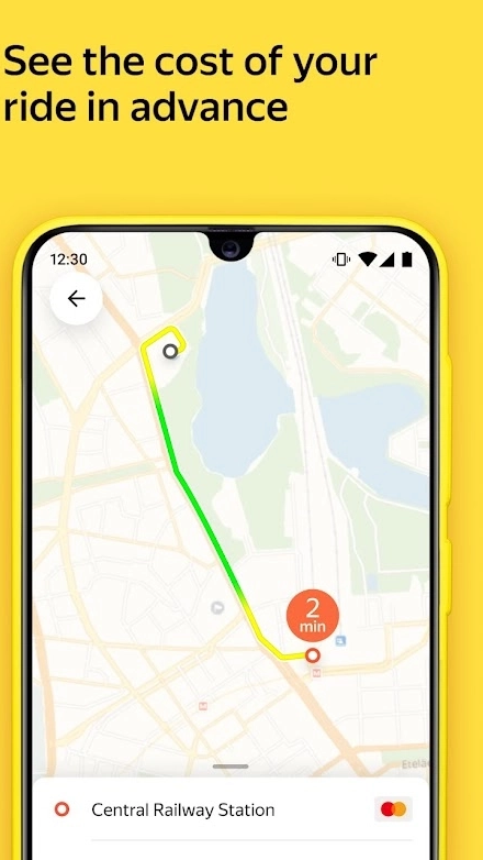 Yandex Go: taxi and delivery Zrzut ekranu 3