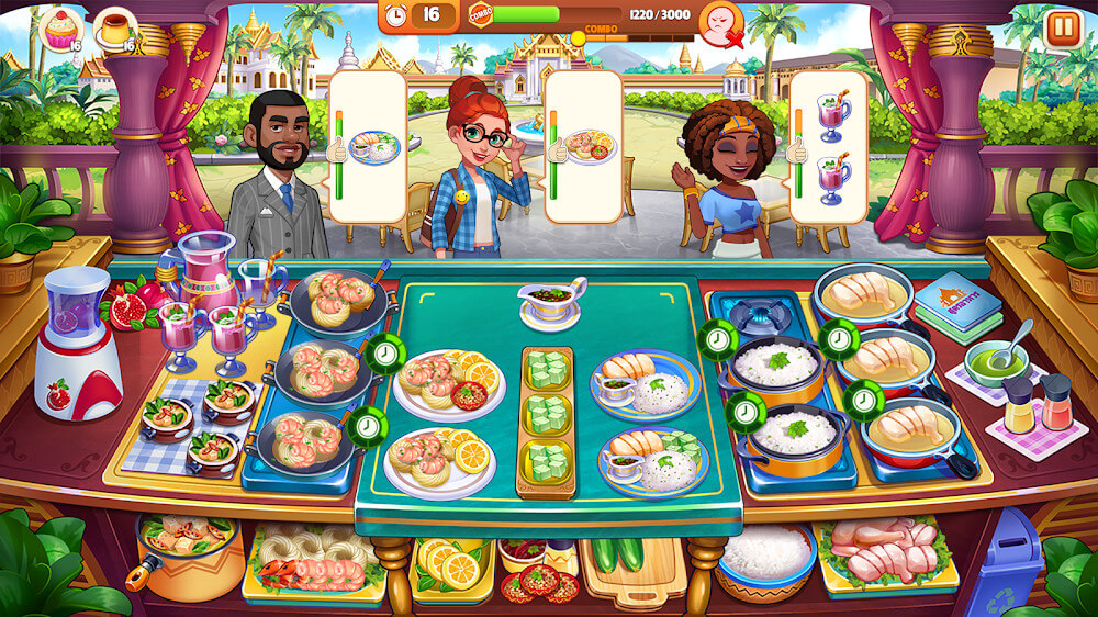 Cooking Madness Mod Ảnh chụp màn hình 2