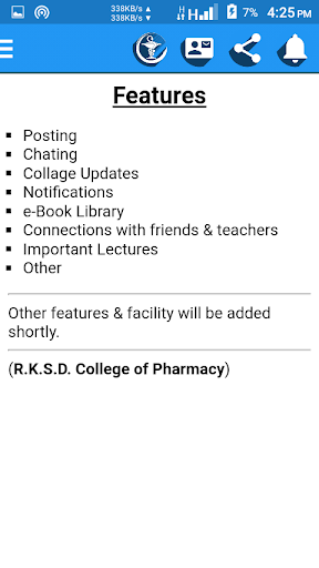 RKSD College of Pharmacy Tangkapan skrin 3