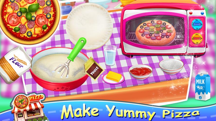 Pizza Burger - Cooking Games Screenshot 1